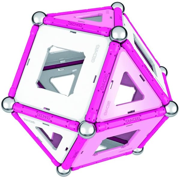 Geomag - ROSA - Magneettinen 68-osainen sarja, sertifioitu STEM-rakennuslelu, turvallinen 3-vuotiaille ja sit� vanhemmille