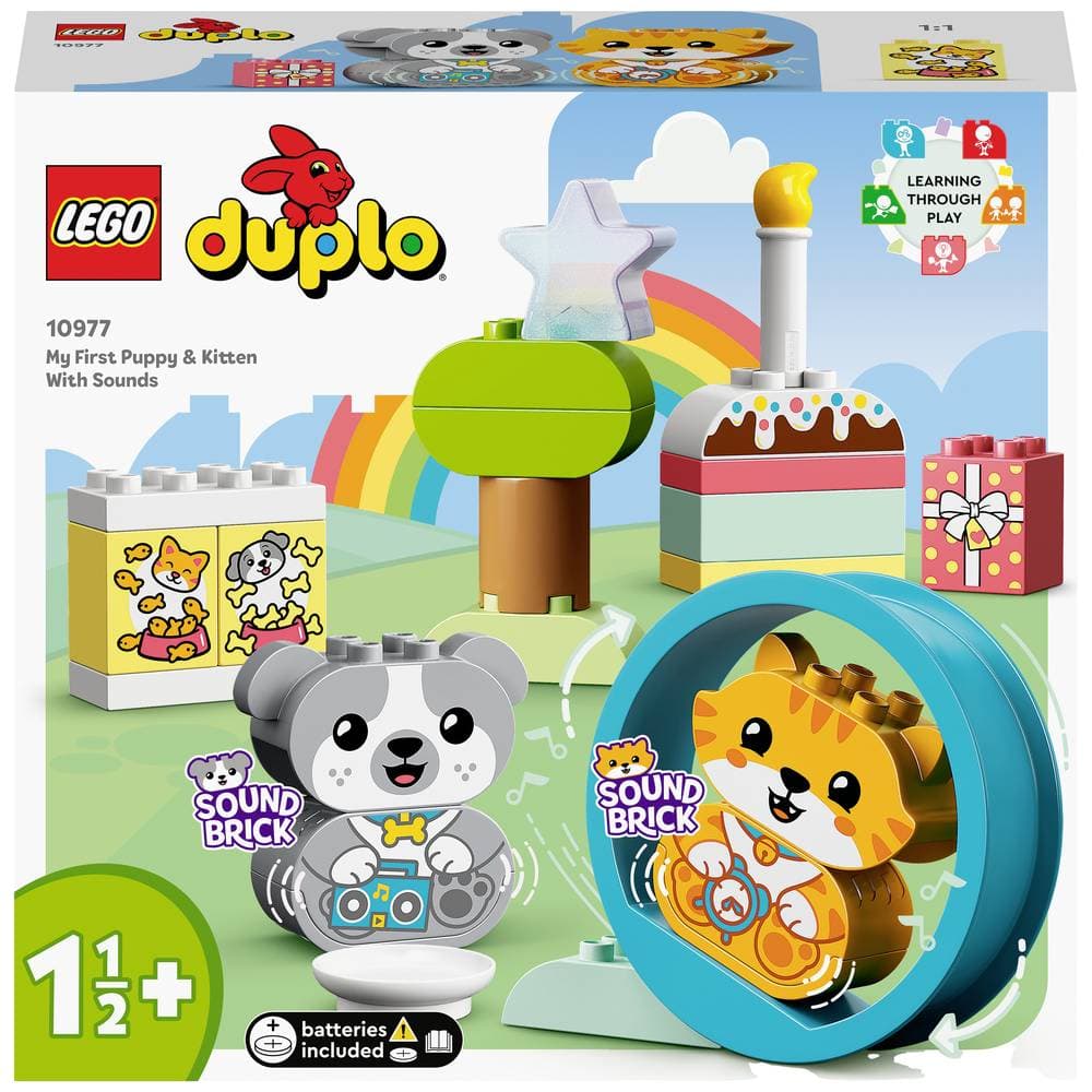 LEGO® DUPLO® 10977 Min första valpar och kattunge med ton
