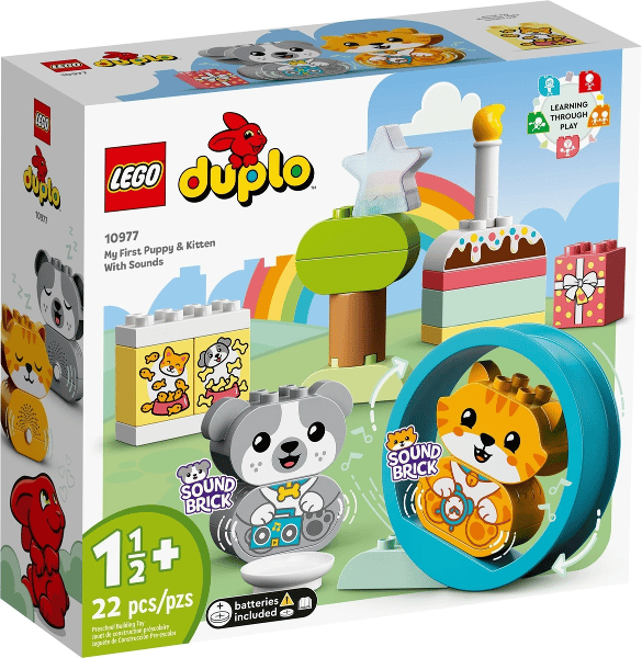LEGO 10977 Min første hvalp og killing med lyde