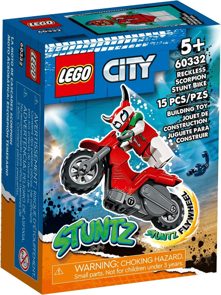 LEGO 60332 Dumdristig skorpion-stuntmotorcykel