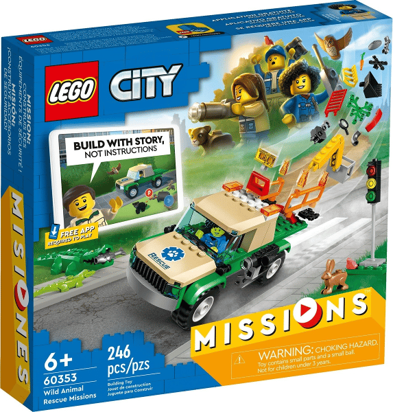 LEGO 60353 Redningsmissioner for vilde dyr