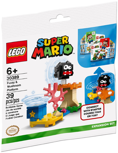 LEGO 30389 Fuzzy & Mushroom Platform expansion Set