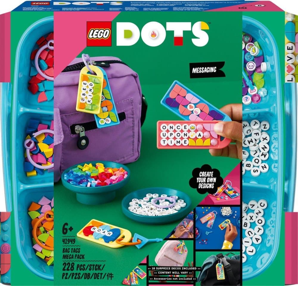 LEGO DOTS 41949 bag labels mega pack