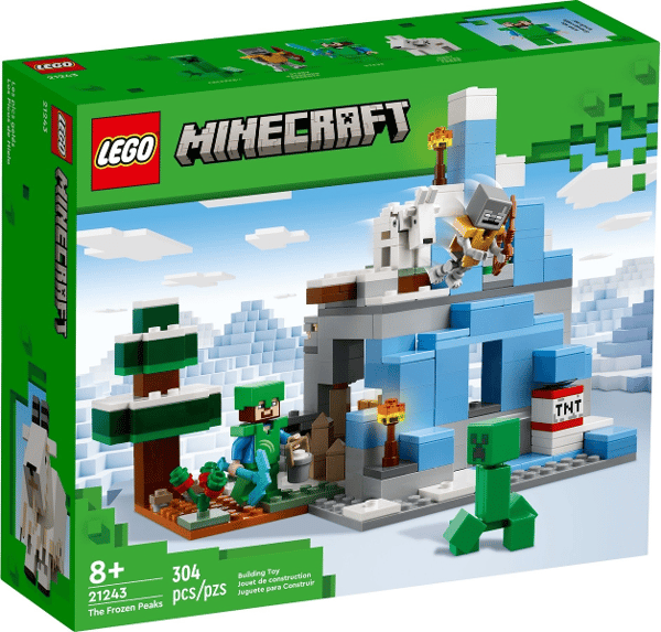 LEGO 21243 Jään peittämät huiput