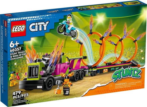 LEGO 60357 Stunttruck og ildringe-udfordring