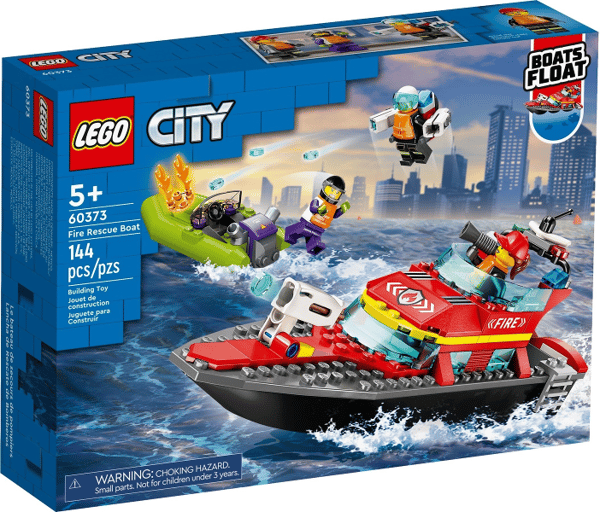LEGO 60373 Palokunnan pelastusvene