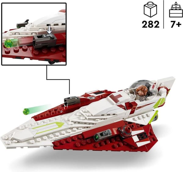 LEGO STAR WARS 75333 OBI-WAN KENOBIS JEDI STARFIGHTER