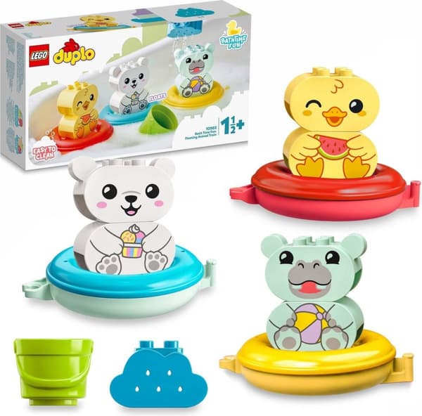 LEGO DUPLO 10965 KYLPYAIKAHAUSA: KELLUVA ELÄINJUNA
