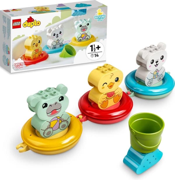 LEGO DUPLO 10965 KYLPYAIKAHAUSA: KELLUVA ELÄINJUNA