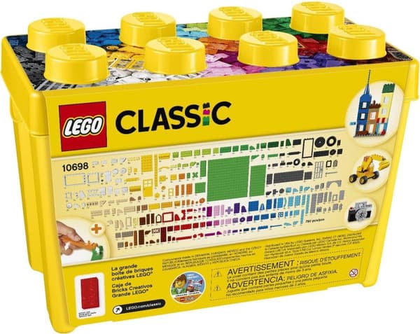 Lego Classic 10698 kreativa block stor låda