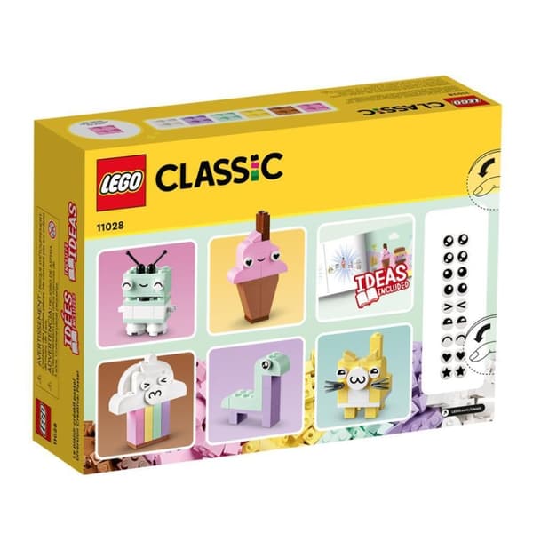 Lego Classic 11028 Creative Play pastelliväreillä