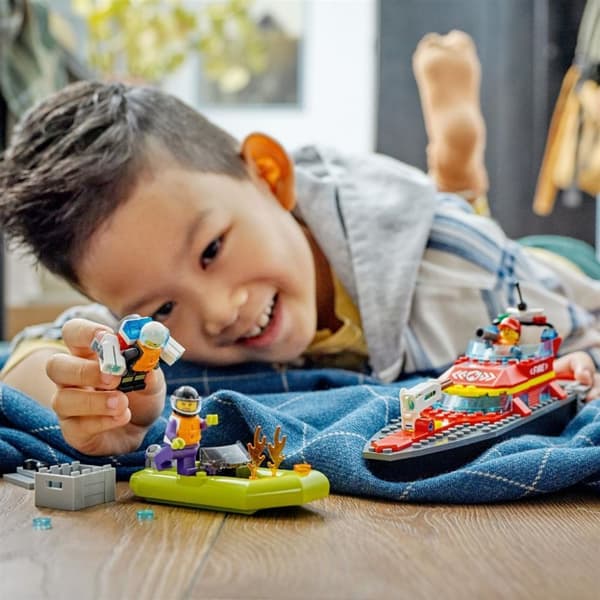 Lego City 60373 Redningsbådbrand