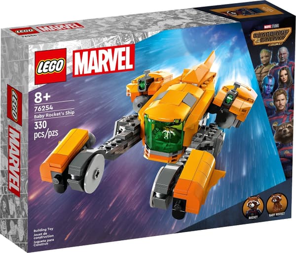 LEGO 76254 Baby Rockets skib