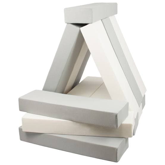 Pelialustat - Jenga 15 Blocks White and Grey