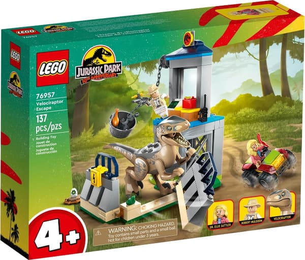 LEGO 76957 Velociraptor-flugt
