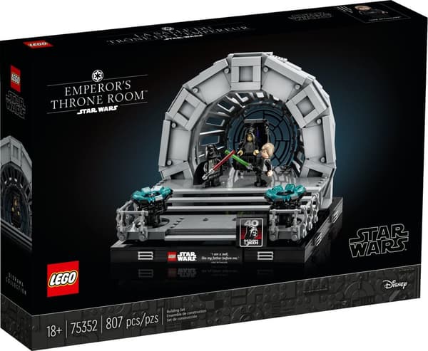 LEGO 75352 emperor’s Throne Room Diorama