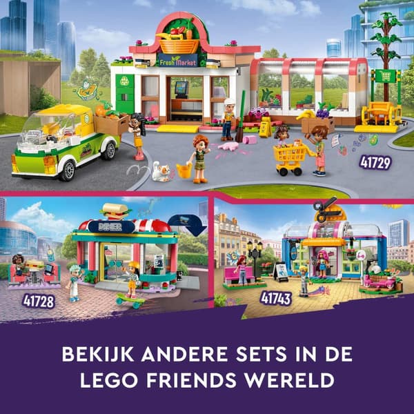 LEGO Friends 41729 luomuruokakauppalelu