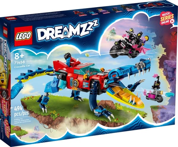 LEGO 71458 Krokotiiliauto
