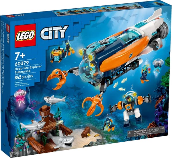LEGO 60379 Syvänmeren tutkimussukellusvene