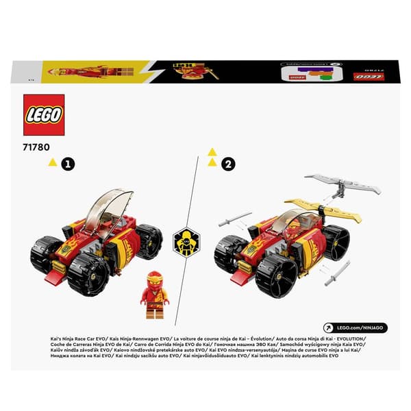 LEGO® NINJAGO 71780 Kais Ninja-racerbil EVO