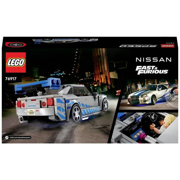 LEGO® SPEED CHAMPIONS 76917 2 fast 2 Furious – Nissan Skyline GT-R (R34)