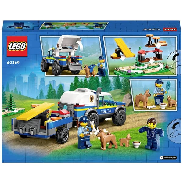 LEGO® CITY 60369 Mobil polishund träning