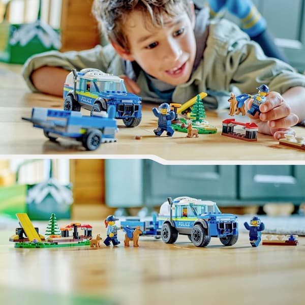 LEGO® CITY 60369 Mobil polishund träning