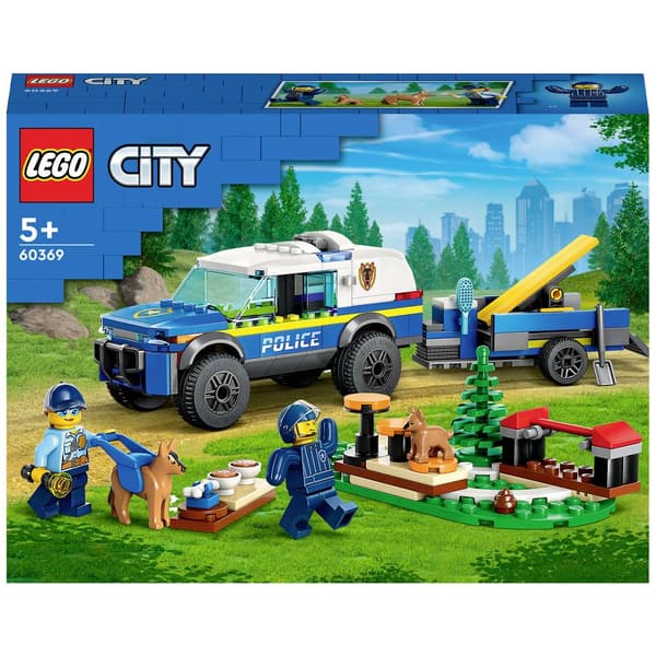 LEGO® CITY 60369 Mobil polishund träning