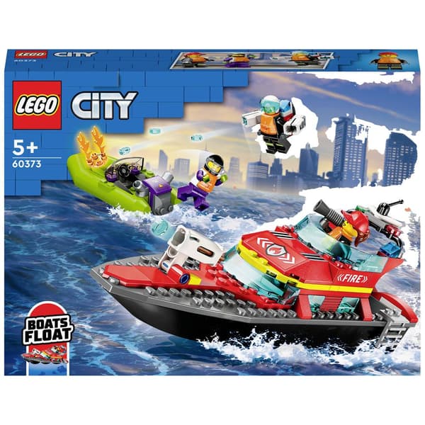 LEGO® CITY 60373 Brandbåt