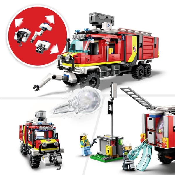 LEGO® CITY 60374 Utryckningsvagn från brandkåren