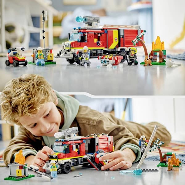 LEGO® CITY 60374 Utryckningsvagn från brandkåren