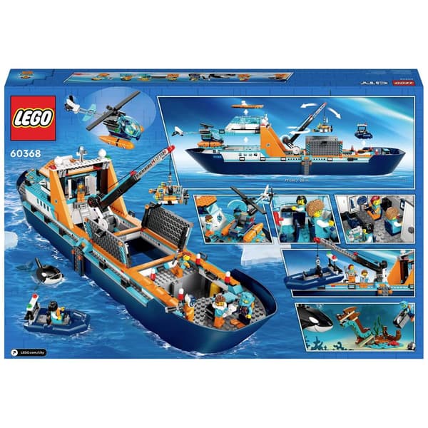 LEGO® CITY 60368 Arktisk forskningsbåt