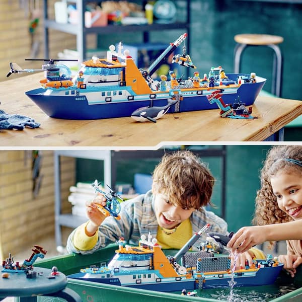 LEGO® CITY 60368 Arktisk forskningsbåt
