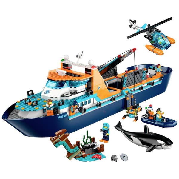 LEGO® CITY 60368 Arktisk forskningsbåt