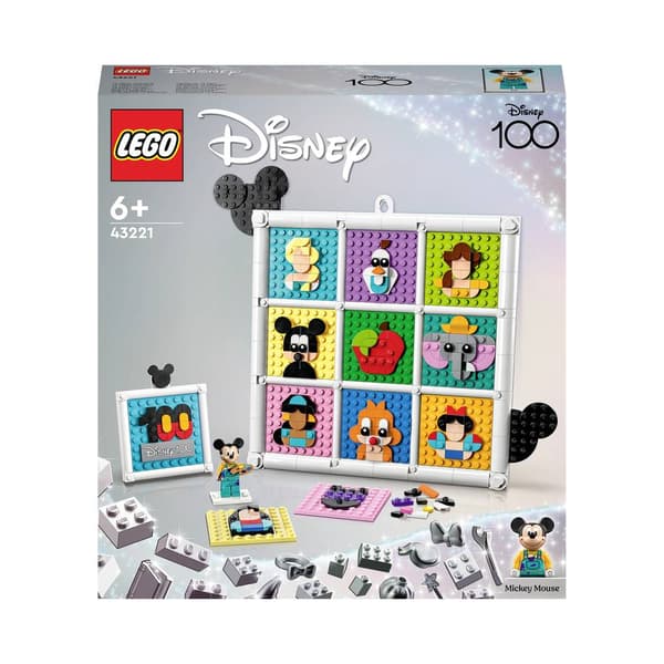 LEGO® DISNEY 43221 100 år Disney tecknade strickzoner