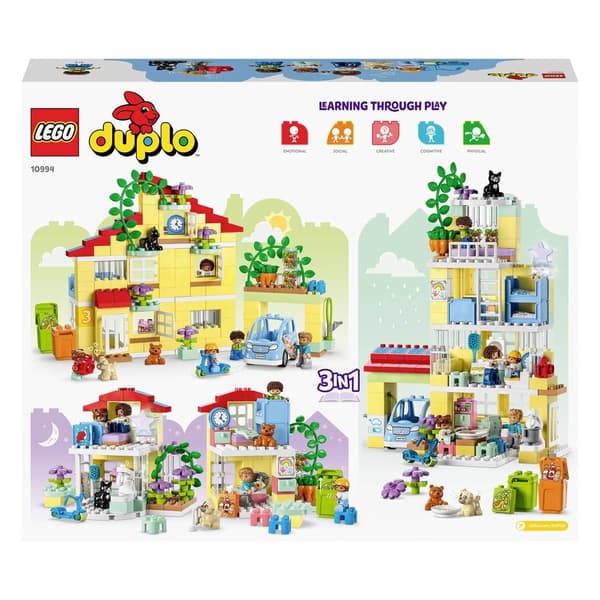 LEGO® DUPLO® 10994 3-i-1-familjshus