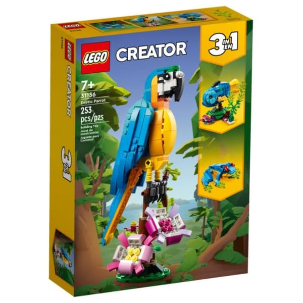 Lego Creator 31136 3in1 Exotisk Papegaai
