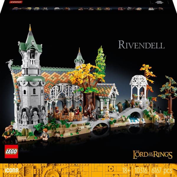 LEGO ICONS 10316 RINGENS HERRE: RIVENDELL