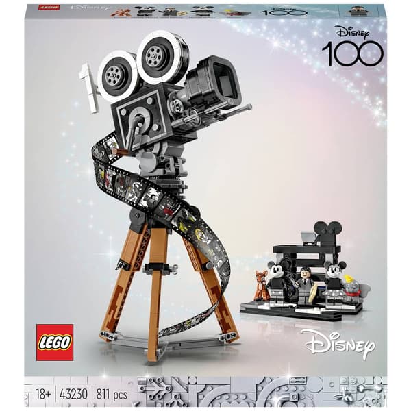 LEGO® DISNEY 43230 Kamera – hyllning till Walt Disney