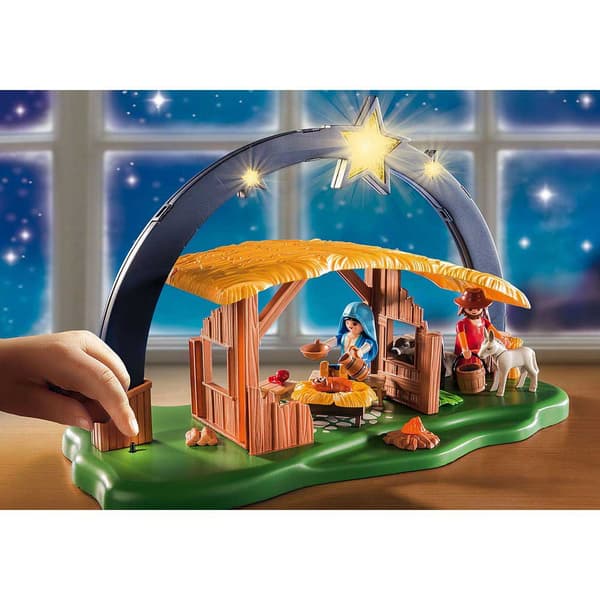 Playmobil Krybbe Med Lys 9494 Flerfarvet