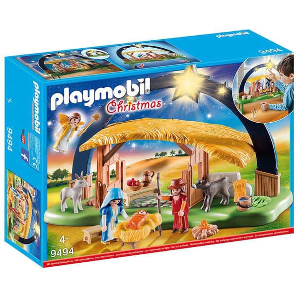 Playmobil Krybbe Med Lys 9494 Flerfarvet