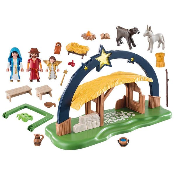 Playmobil Krybbe Med Lys 9494 Flerfarvet