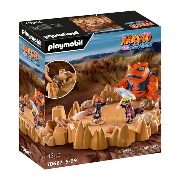 Playmobil Konstruktionsspel Naruto Vs. Pain Orange