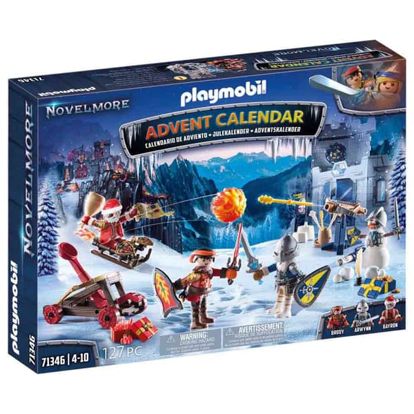 Playmobil Adventskalender Snow Battle Construction Game Novelmore Flerfärgad