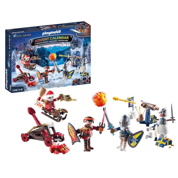Playmobil Adventskalender Snow Battle Construction Game Novelmore Flerfärgad