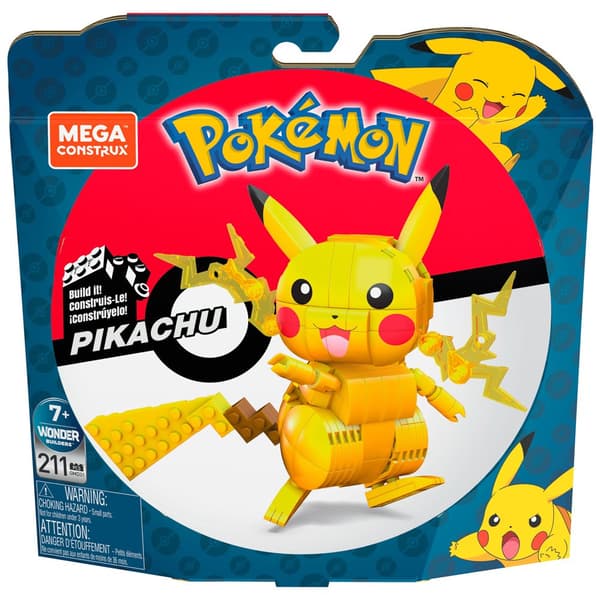 Mega Construx Pokémon M Pikachu Flerfärgad