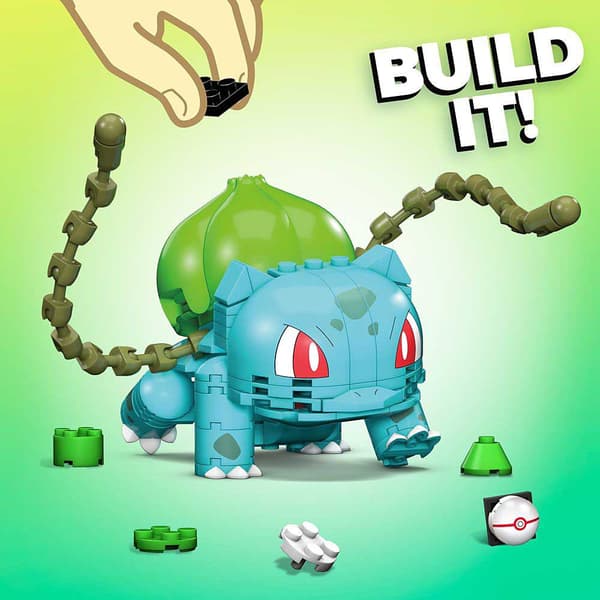 Mega Construx Pokemon Bulbasaur Monivärinen