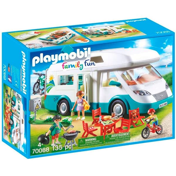 Playmobil Sommar Husvagn 70088 Flerfärgad