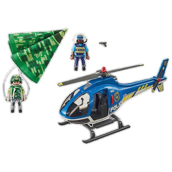 Playmobil Polishelikopter Jakt På Fallskärm 70569 Flerfärgad