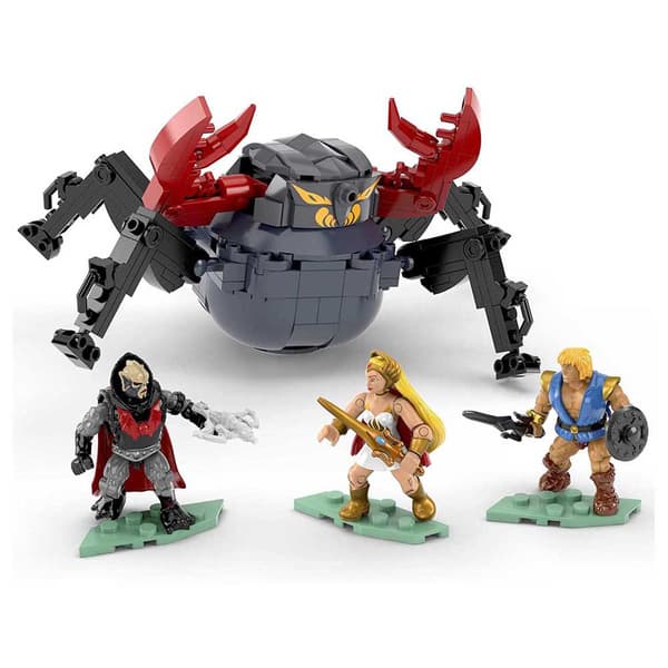 Mega Construx Hän Ra Vs Ja Monstroid Attack Vehicle Rakennussetti Rakennuslelut Lapsille Hordak Monivärinen 8 Years